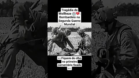 Tragédia de Wolfheze 🏥💔: Bombardeio na Segunda Guerra Mundial #war #guerra #ww2