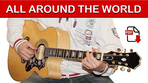 🎸 (Guitar Cover) All Around The World - Lisa Stansfield