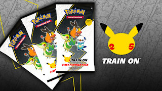 Opening Three Pokémon 25th Anniversary First Partner Packs, Johto Edition!