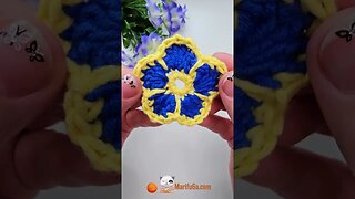 crochet tiny flower #crochet #crocheting #croche #crochetlove #shorts