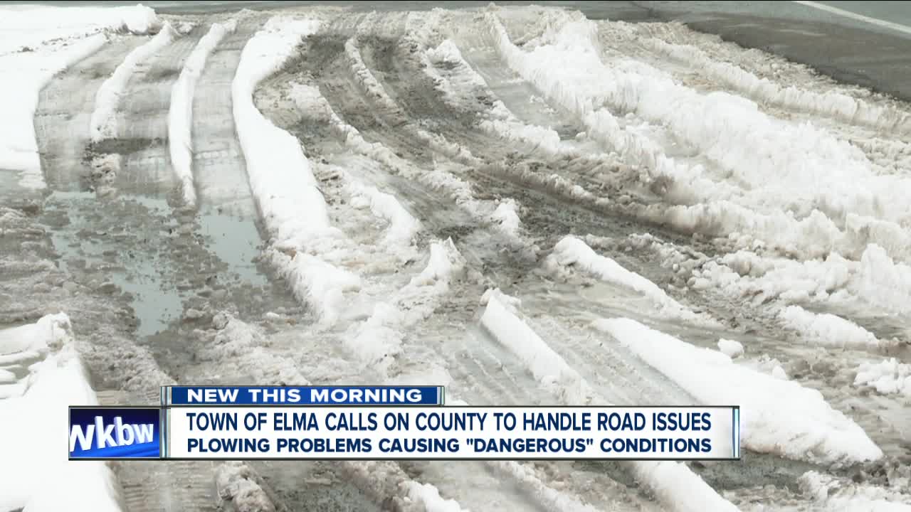 "Deplorable" road conditions in Elma leading to more County plowing during storms