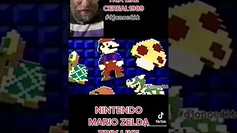 Nintendo Mario Zelda Trix like cereal 1989 #djonoedit #nintendo #mario #trix #cereal