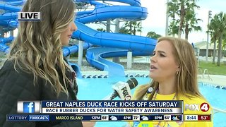 The Great Naples Duck Race raises money and awareness for water safety