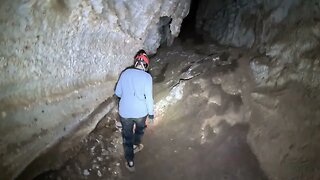 Crazy Crystal Cave Inside Limestone Quarry