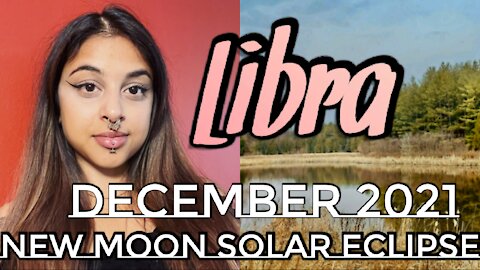 Libra December 3-4 2021| Don't Allow Chaos To Consume You- New Moon Solar Eclipse Tarot Reading