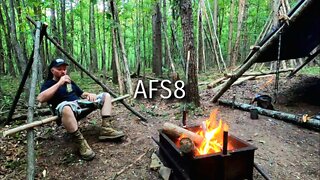 Bushcraft Camp in the Woods - AFS8