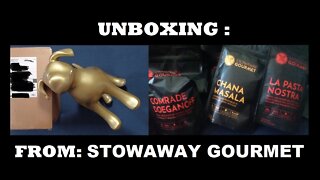 UNBOXING [105] : STOWAWAY GOURMET Freeze Dried Meals Part 3 of 3. What Flavors This Time?