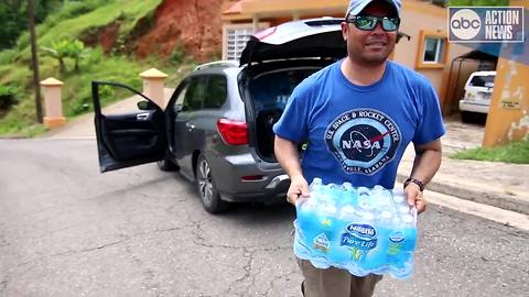 Michael Paluska helps deliver water in Puerto Rico | Digital Short