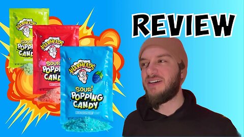 Warheads Sour Popping Candy review