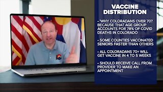 The surprise move to Level Orange and vaccines for seniors: Polis clarifies major changes with Denver7