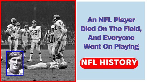 An NFL Player Died On The Field, And Everyone Went On Playing #nfl #nflnews