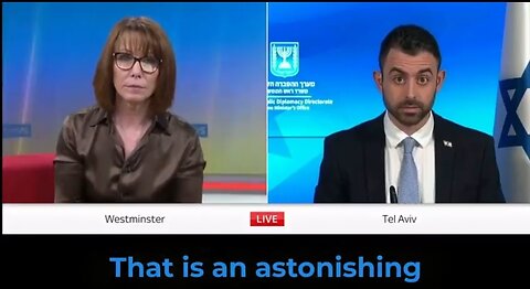 Israeli Spokesman Stunned At Reporter's Asinine Question