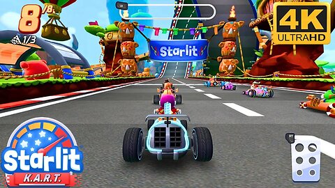 Starlit Kart Racing Short Gameplay In 4K - 2023 Update