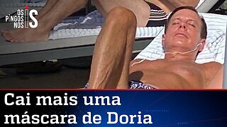 Doria é flagrado sem máscara em hotel no Rio de Janeiro