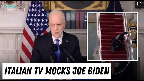 Italian TV mocks Joe Biden in comedy skit