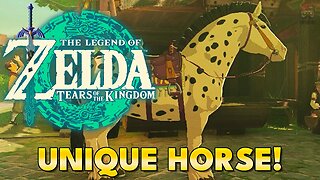 Zelda: Tears of the Kingdom - Unique Horse Spot Location (Incomplete Stable Quest)