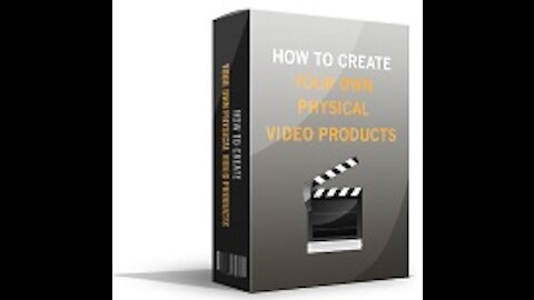 How To Create Your Own Physical Video Products