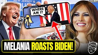 Melania Trump's Reaction to Donald's Biden Impersonation is Going VIRAL | This is Hysterical 🤣