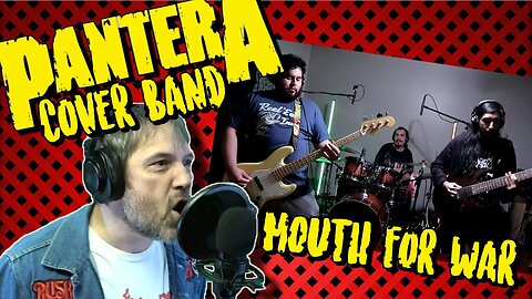 PANTERA- "Mouth For War" (FULL BAND COVER)