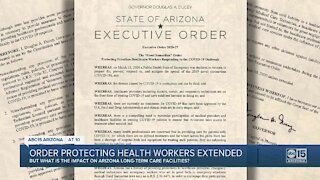 Order protecting health workers extended