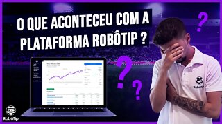 ROBOTIP | O QUE SERÁ QUE ACONTECEU COM A PLATAFORMA? (entenda tudo)