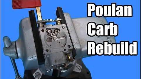 Poulan PPB250E String Trimmer Carb Rebuild & Fuel Line Replacement
