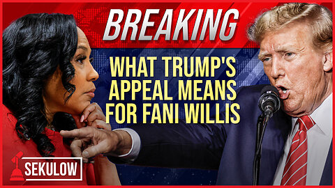 BREAKING: What Trump's Appeal Means for Fani Willis