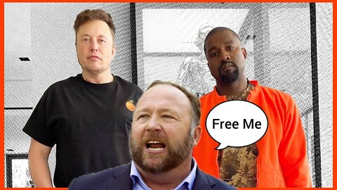 Kanye West BLASTED Elon Musk Over NOT Reinstating Alex Jones Twitter!