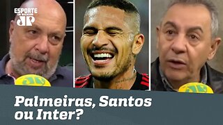 GUERRERO vai pra Palmeiras, Santos ou Inter? Veja DEBATE!