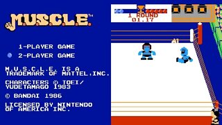 1985 M.U.S.C.L.E. - Nintendo NES. Classic and Retro Games. No Commentary Gameplay. | Piso games
