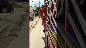 DANÇARINOS SUPER NINJAS DA CARRETA DA ALEGRIA FURACÃO, DANÇANDO FOFÃO, O MÁSKARA, BEN10 E PATATI