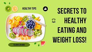 Unlock the Secrets to Healthy Eating and Weight Loss! Science-Based Tips Revealed! 🍏💪📚