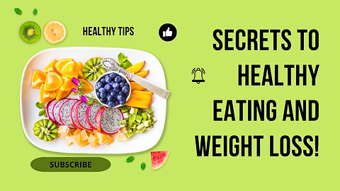 Unlock the Secrets to Healthy Eating and Weight Loss! Science-Based Tips Revealed! 🍏💪📚