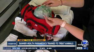 Banner Health paramedics trained to treat animals