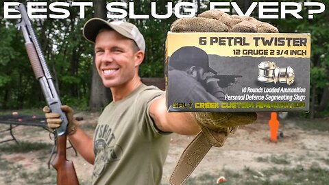 The Most Effective Self Defense Slug EVER??? (12ga TWISTER)