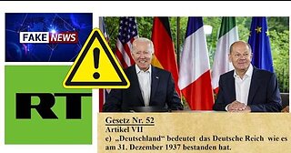 Warnung vor RT-Fakenews zur Rolle von Olaf Scholz und US-Präsident Joe Biden