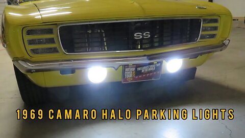1969 Camaro Halo Parking Lights