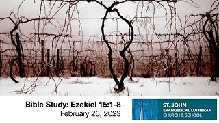 Bible Study: Ezekiel 15:1-8 — February 26, 2023