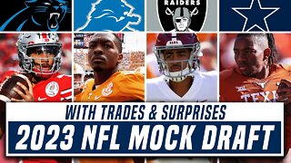 2023 NFL Mock Draft w/ Trades & Surprises