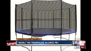 Trampolines sold on Amazon, Wayfair recalled due to fall, injury hazard