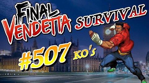 Final Vendetta 🕹️​ Survival Mode - KO's: 507 👾 Duke - (Nintendo Switch) 🎮​