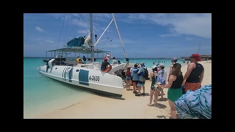 Around Aruba Tour Catamaran {Aruba}