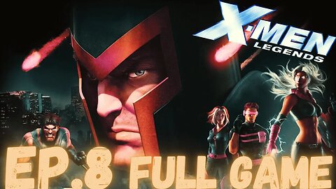 X-MEN LEGENDS Gameplay Walkthrough EP.8 - Asteroid M FULL GAME