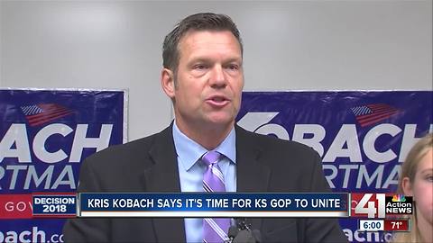 Kobach maintains lead after most provisional ballots counted