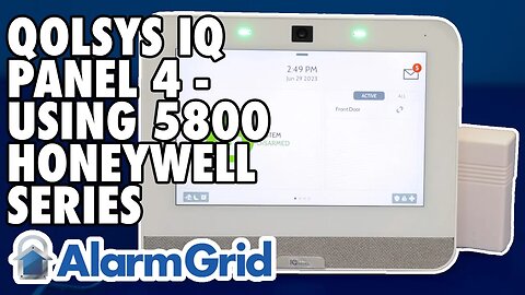 Qolsys IQ Panel 4 - Using with Honeywell 5800 Series