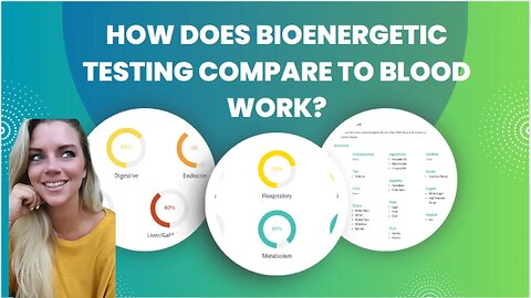 Bioenergetic testing compared to blood work