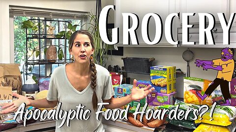 AZURE STANDARD GROCERY HAUL FOR BULK ORGANIC FOOD Once-A-Month Grocery Haul