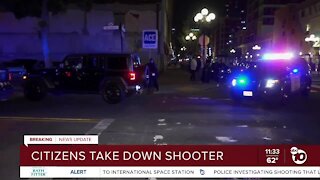Bystanders help take down shooter