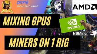 Mixing GPUS AND MINERS ON ONE RIG