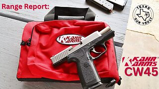 Range Report: Kahr Arms CW45 (Single Stack Compact .45 ACP Pistol)